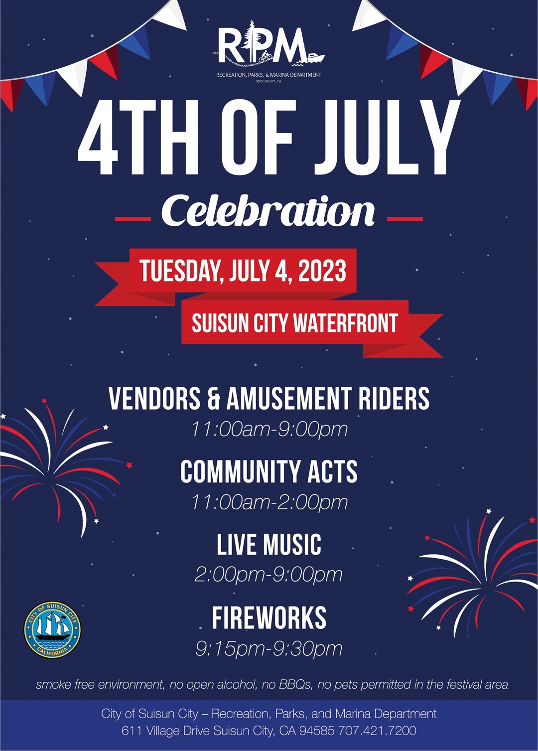 Annual 4th of July Event Suisun City, CA