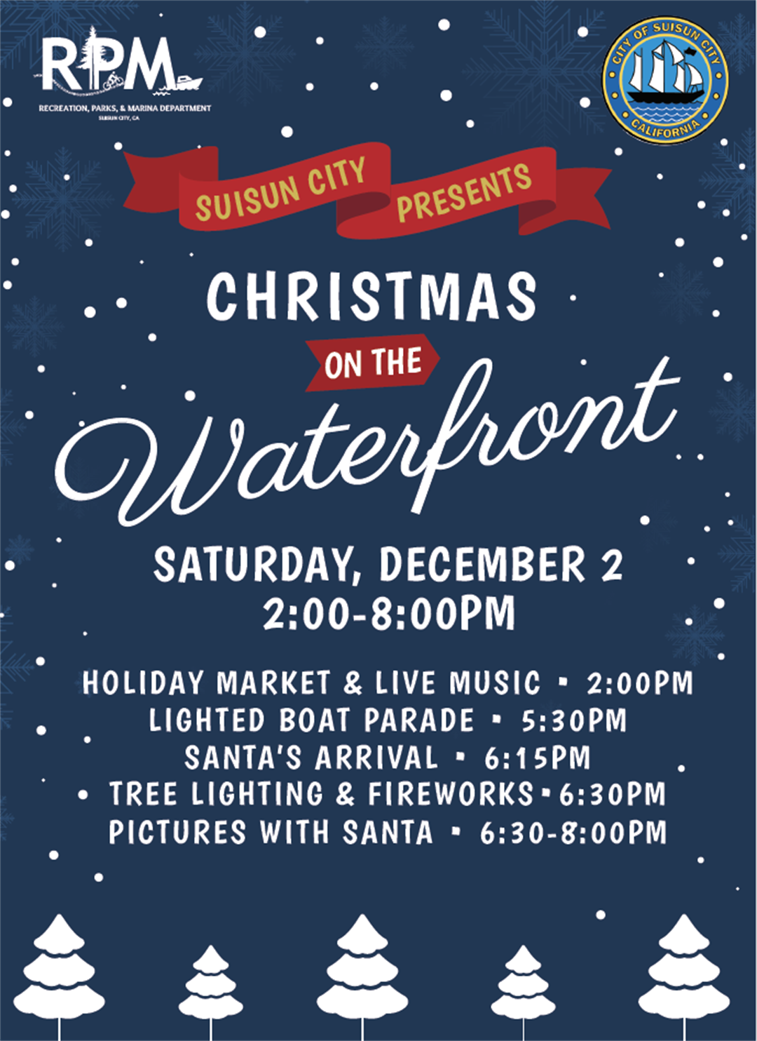 Christmas on the Waterfront Suisun City, CA